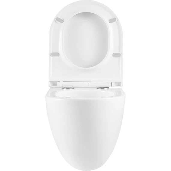 Унитаз подвесной Vincea Bien VT1-51T с тонкой крышкой микролифт (Система смыва торнадо) - фото 11