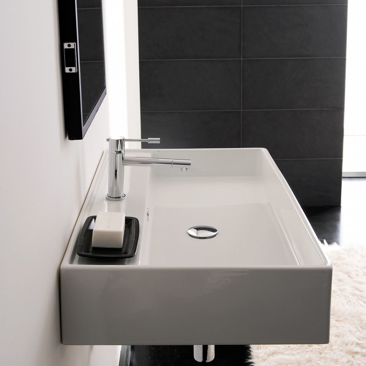 Раковина Duravit Vero 80 см 0454800000 : купить в Севастополе, Симферополе,  Крыму. Цена в интернет-магазине Santeh.Guru