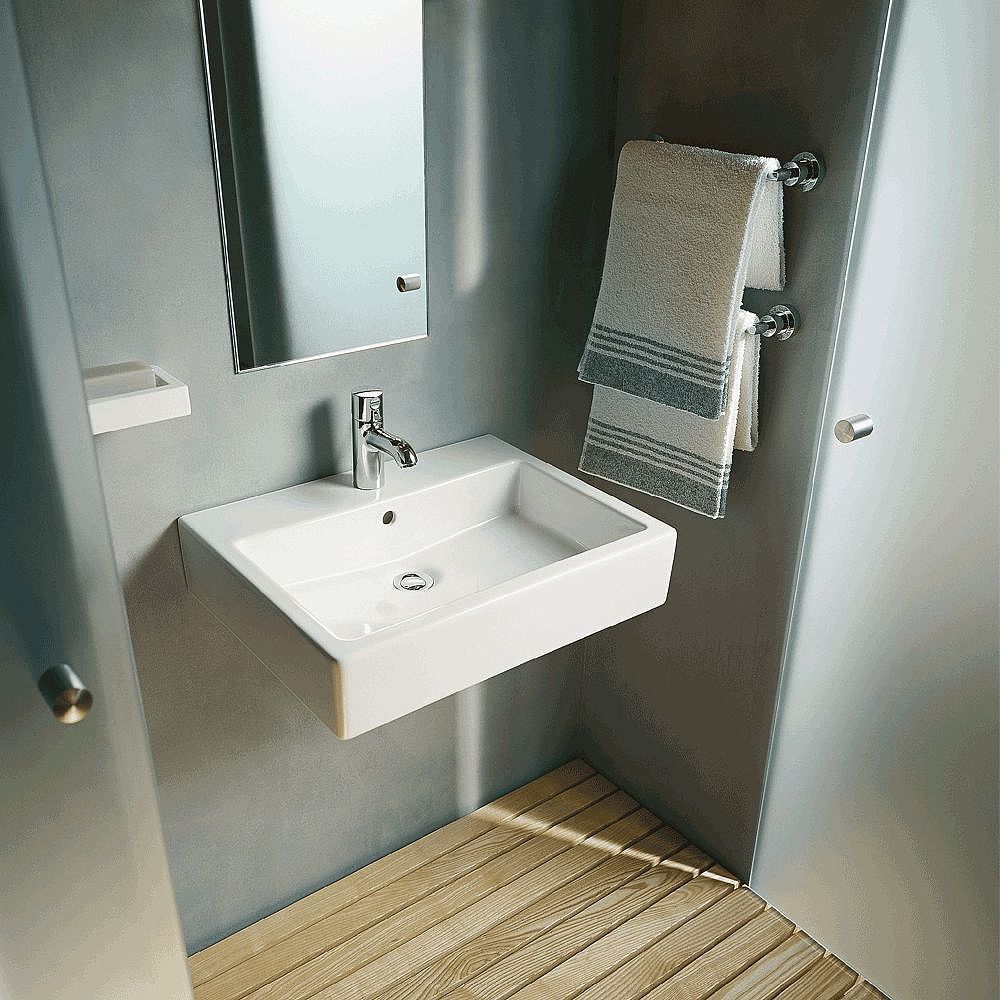 Раковина Duravit Vero 80 см 0454800000 : купить в Севастополе, Симферополе,  Крыму. Цена в интернет-магазине Santeh.Guru