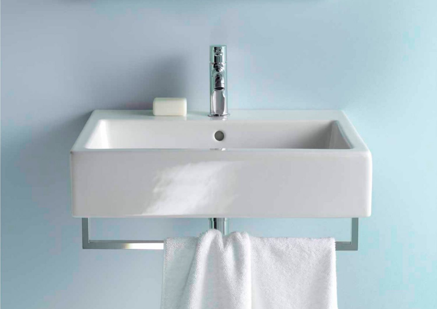 Раковина Duravit Vero 80 см 0454800000 : купить в Севастополе, Симферополе,  Крыму. Цена в интернет-магазине Santeh.Guru