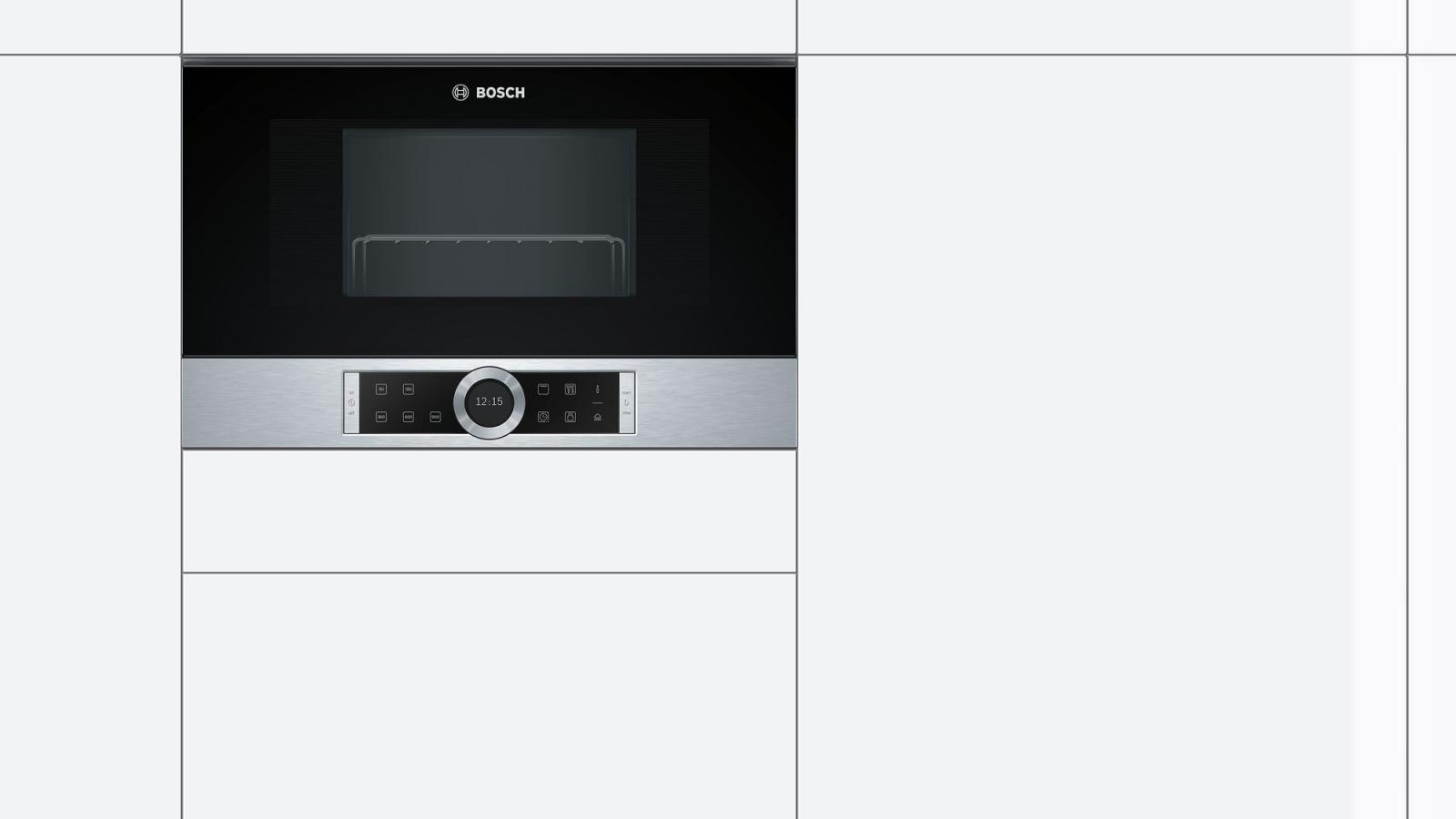 Встраиваемая микроволновая печь Bosch BEL634GS1: купить в Симферополе,  Севастополе, Крым. Цена в интернет-магазине СантехГуру