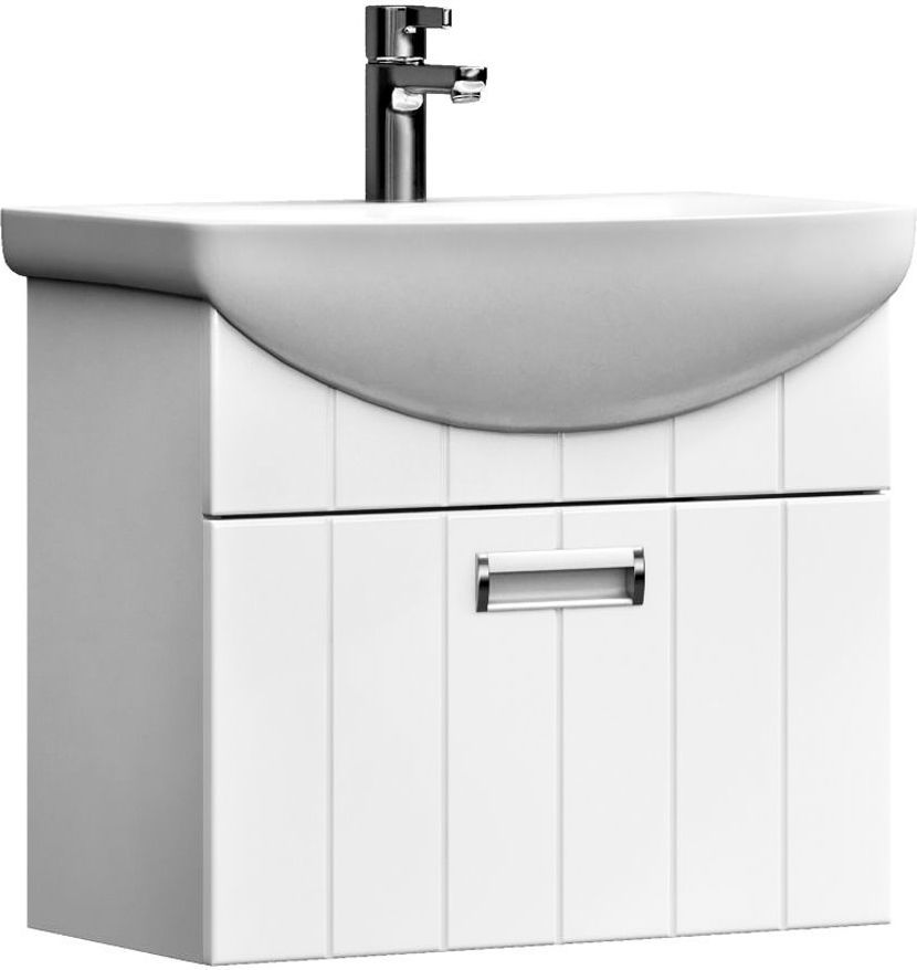 Тумба подвесная с раковиной Vigo Diana 60 см (раковина Балтика 60) tp ...