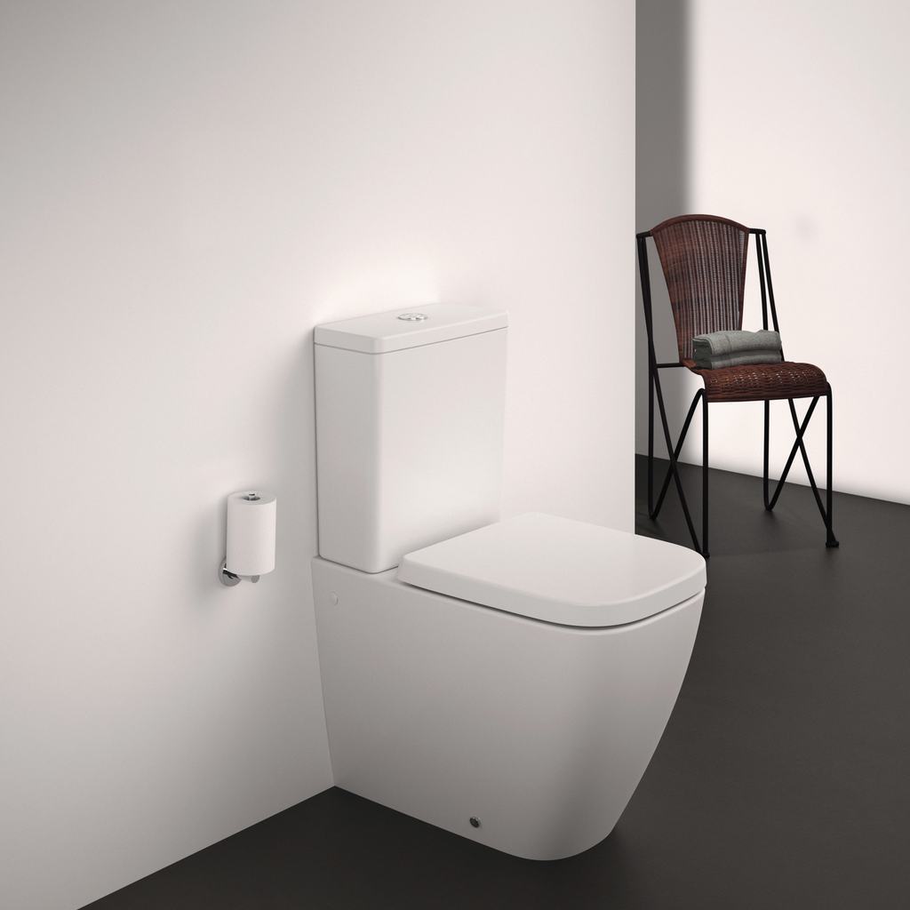 Унитаз-компакт безободковый Ideal Standard i.Life S T500001 с нижней ...