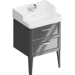 Зеркало Kerama Marazzi POMPEI 60 см, черный - фото 2