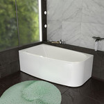 Ванна акриловая Радомир Рона 168x95 см L (в комплекте каркас и сифон), Размер - мм: 1700х950 - фото 