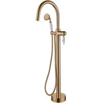 Смеситель для ванны Boheme Medici 309-SW, бронза - фото 
