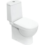Унитаз-компакт Sanita Luxe Best Luxe WC.CC/Best/2-DM/WHT.G/S1 с крышкой микролифт - фото 