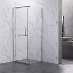 Душевое ограждение Veconi Rovigo 100x100 см RV18-100-01-C5, хром/прозрачное - фото 