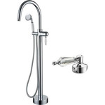 Смеситель для ванны Boheme Brillante 269-SW, chrome/Swarovski - фото 