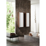 Тумба подвесная с раковиной Aqwella Clarberg Evolution 100 см EV0110CD, белый/крафт - фото 3