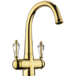 Смеситель для кухни Omoikiri для кухни Omoikiri Okinawa-G 4994016, золото - фото 