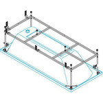 Ванна акриловая Cezares Plane Solo 170x80 см PLANE SOLO-170-80-49, Размер - мм: 1700х800 - фото 3