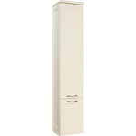 Пенал подвесной Акватон Леон 31 см с корзиной 1A186503LBPS0, дуб белый - фото 