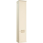 Пенал подвесной Акватон Леон 31 см с корзиной 1A186503LBPR0, дуб бежевый - фото 