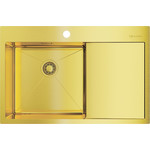 Смеситель для кухни Omoikiri для кухни Omoikiri Okinawa-G 4994016, золото - фото 4