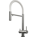 Смеситель для кухни Omoikiri Kanto-C 4994015, хром/белый - фото 