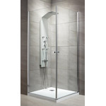 Душевое ограждение Radaway EOS KDD 90х90 см, хром/прозрачное - фото 