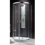 Душевое ограждение Radaway Premium Plus P 100х90х190 см, хром/прозрачное - фото 