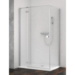 Душевое ограждение Radaway Essenza New KDJ 120х100 см L/R, хром/прозрачное - фото 