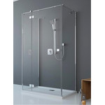 Душевое ограждение Radaway Essenza New KDJ-S 120х100 см L/R, хром/прозрачное - фото 