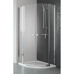 Душевое ограждение Radaway EOS II PDD 100х100 см, хром/прозрачное - фото 