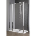 Душевое ограждение Radaway EOS II KDJ 100х100 см L/R, хром/прозрачное - фото 