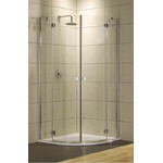 Душевое ограждение Radaway Torrenta PDD 100х100 см, хром/тонированное - фото 