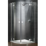 Душевое ограждение Radaway Almatea PDD/E 90х80 см, хром/прозрачное - фото 