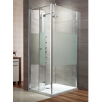 Душевое ограждение Radaway EOS KDJ-B 80х80 см L/R, хром/матовое - фото 