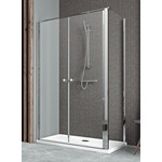 Душевое ограждение Radaway EOS II DWD+S1 110х80 см L/R, хром/прозрачное - фото 