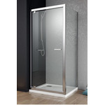 Душевое ограждение Radaway Twist DW+S 90х90 см, хром/прозрачное - фото 