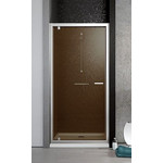 Душевая дверь Radaway Twist DW 90 см, хром/коричневое - фото 