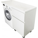 Тумба напольная с раковиной-столешницей Эстет Dallas Luxe 120 см R, 2 ящика ФР-00001920 - фото 