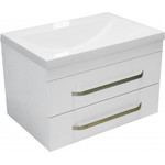 Тумба подвесная с раковиной Эстет Monaco 70 см, 2 ящика ФР-00002137 - фото 