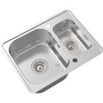 Кухонная мойка Oulin OL-0304 1 мм, нержавеющая сталь - фото 