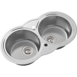 Кухонная мойка Oulin OL-362 1 мм, нержавеющая сталь - фото 