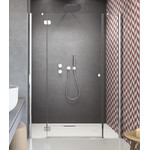Душевая дверь Radaway Torrenta DWJS 140 см L/R, хром/прозрачное - фото 