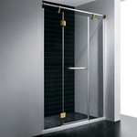 Душевая дверь RGW VI-02 160 см 02040216-18 (стекло 8 мм), белый/золото/прозрачное - фото 