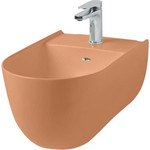 Унитаз подвесной безободковый ArtCeram The One THV001 13 00 arancio cammeo - фото 2