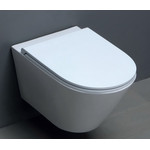 Унитаз подвесной Azzurra Forma FMVKSPE00000BI с тонкой крышкой микролифт - фото 