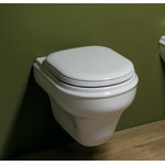 Унитаз подвесной Azzurra Charme CHVKSP000000BI с крышкой микролифт - фото 