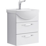 Тумба подвесная с раковиной Aqwella Аллегро 50 см Agr.01.05/2 - фото 