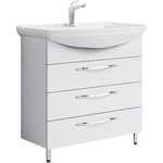 Тумба напольная с раковиной Aqwella Аллегро 75 см Agr.01.07/3 - фото 