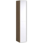 Пенал подвесной Aqwella Miami 30 см Mai.05.03, белый/беленный дуб - фото 