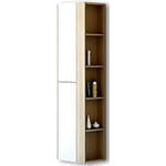 Тумба подвесная с раковиной Aqwella Miami 90 см Mai.01.09/R, белый/беленый дуб - фото 4