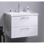 Тумба подвесная с раковиной Aqwella Манчестер 80 см MAN01082 - фото 