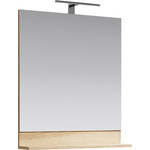 Зеркало Aqwella Фостер 70 см FOS0207DS, дуб сонома - фото 