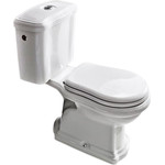 Унитаз-компакт слив горизонтальный Kerasan Retro (101301+108101+750990 Geberit+760390cr) - фото 