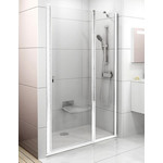 Душевая дверь Ravak Chrome CSD2 110 см 0QVDC100Z1 белый/прозрачное - фото 