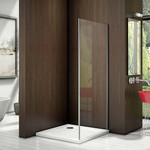 Душевая дверь Bas Latte WTW-120-G-WE 120 см алюминий/матовое - фото 2